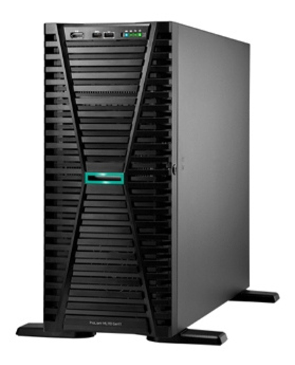 HPE ProLiant ML110 Gen11 serveur 0 Go Tour (4.5U) Intel Xeon Silver 4510 2,4 GHz 32 Go DDR5-SDRAM 1000 W