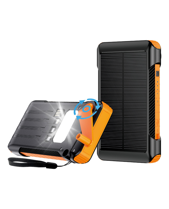 2GO 797255 banque d'alimentation électrique Noir, Orange