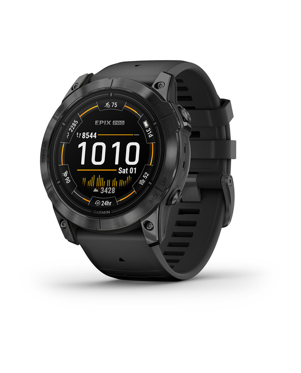Garmin epix Pro (Gen 2) 3,56 cm (1.4") AMOLED 51 mm Numérique 454 x 454 pixels Écran tactile Gris Wifi GPS (satellite)