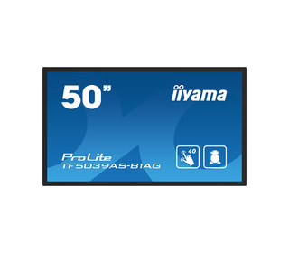 iiyama TF5039AS-B1AG Écran d'affichage dynamique Écran plat de signalisation numérique 125,7 cm (49.5") LED 500 cd/m² 4K Ultra H