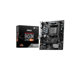 MSI B450M-A PRO MAX II carte mère AMD B450 Emplacement AM4 micro ATX