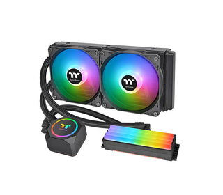 Thermaltake Floe RC240 Refroidisseur de liquide tout-en-un Noir