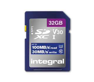 Integral INSDH32G-100V30 mémoire flash 32 Go SD UHS-I