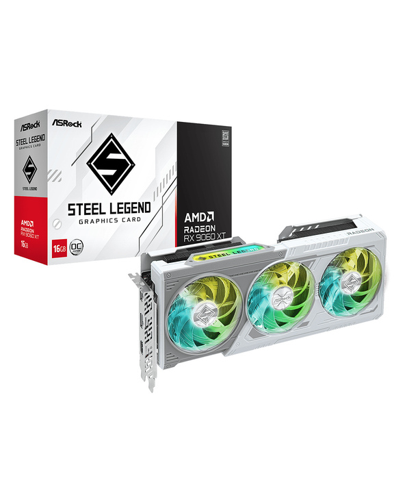 Asrock AMD Radeon RX 9060 XT Steel Legend 16GB OC 16 Go GDDR6