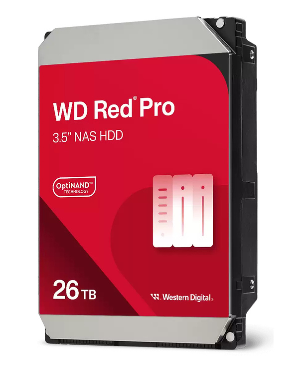 Western Digital Red Pro WD260KFGX disque dur 26 To 7200 tr/min 512 Mo 3.5" Série ATA III