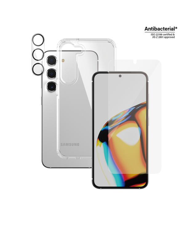 PanzerGlass  3-in-1 Pack Samsung Galaxy S23 Protection d'écran transparent 1 pièce(s)