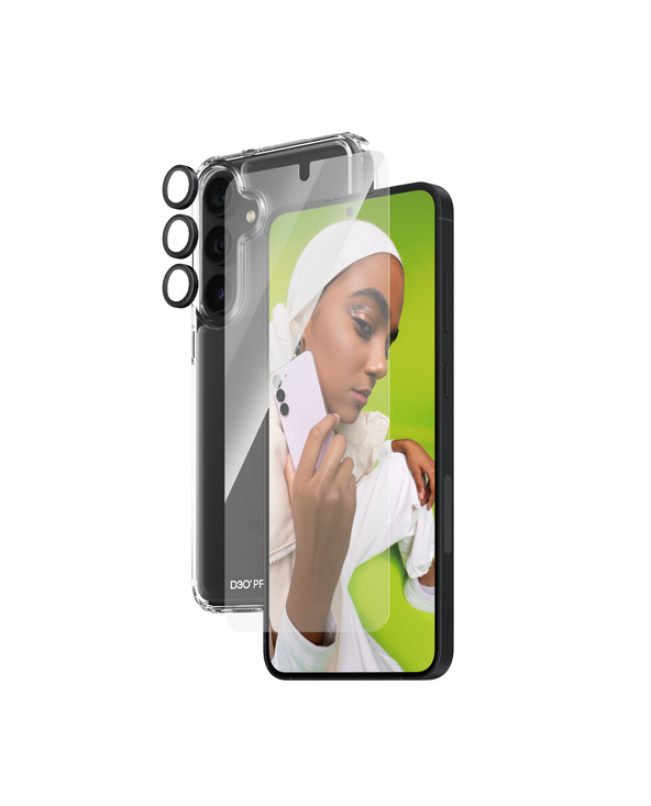 PanzerGlass  3-in-1 Protection Pack Samsung Galaxy S24+ | Ultra-Wide Fit w. EasyAligner Protection d'écran transparent 1 pièce(s