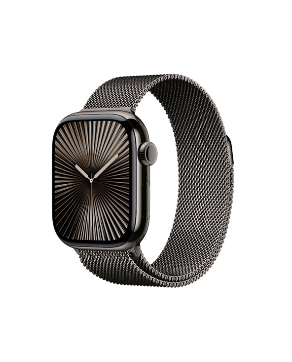 Apple Watch Series 10 OLED 42 mm Numérique 374 x 446 pixels Écran tactile 4G Gris Wifi GPS (satellite)