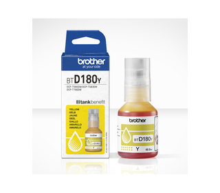 Brother BTD180Y Jaune Bouteille d'encre originale