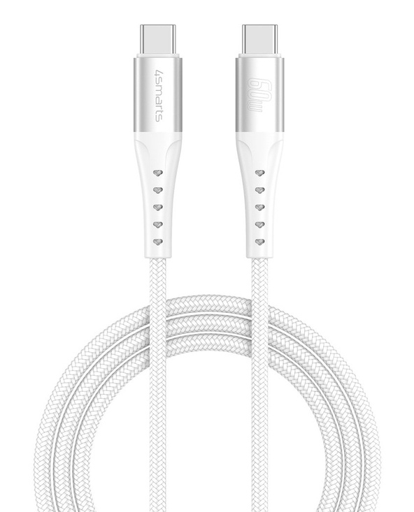 4smarts 541452 câble USB 1,5 m USB C Blanc