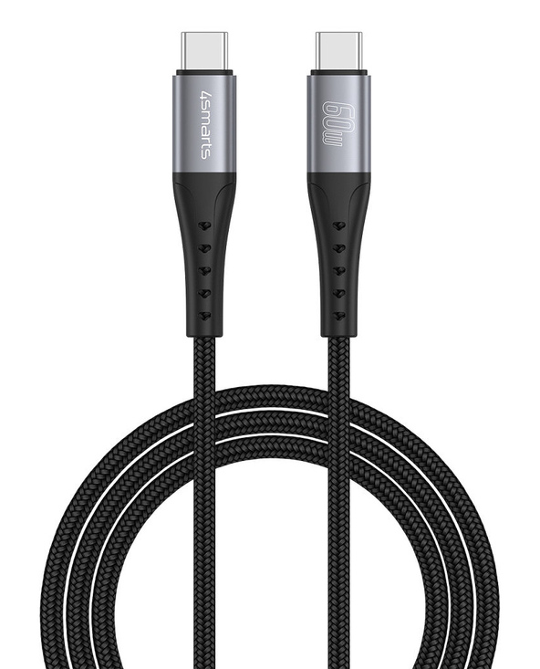 4smarts 541454 câble USB 1,5 m USB C Noir