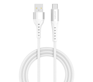 4smarts 541455 câble USB 1,5 m USB A USB C Blanc