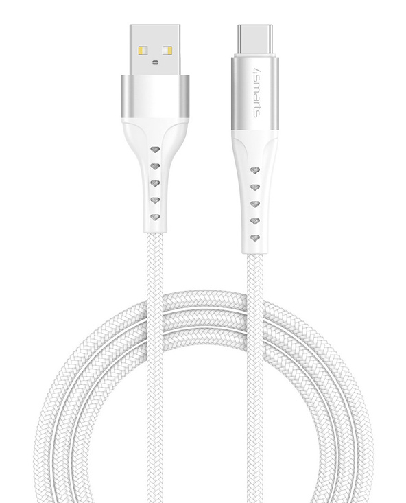 4smarts 541455 câble USB 1,5 m USB A USB C Blanc