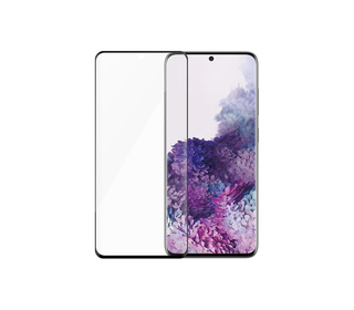 PanzerGlass SAFE. by  Screen Protector w. Black Frame Samsung Galaxy S20 5G | Ultra-Wide Fit Protection d'écran transparent 50 p
