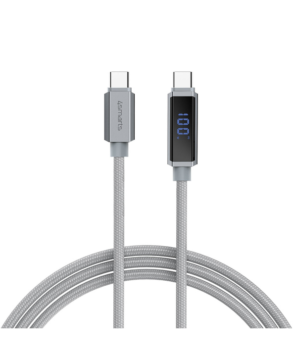 4smarts 541439 câble USB 1,5 m USB C Gris