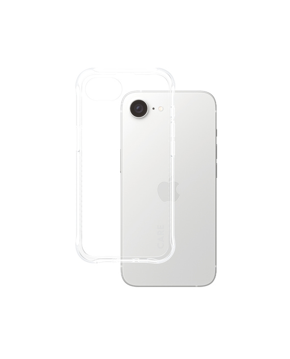 PanzerGlass CARE by  Fashionable Case Samba Transparent iPhone 16e coque de protection pour téléphones portables Housse