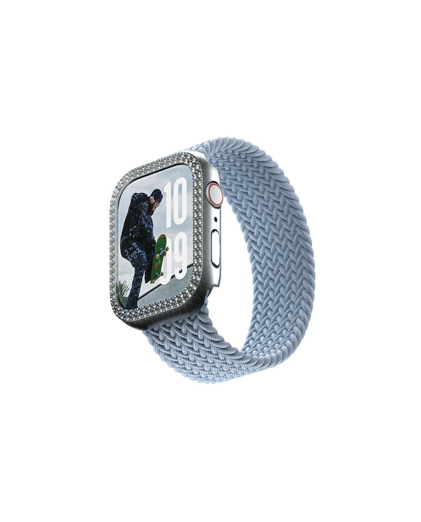 PanzerGlass SAFE. by  Bling Bumper Silver Apple Watch Series 10 | 42mm coque de protection pour téléphones portables Housse Tran