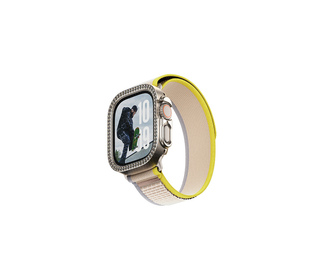 PanzerGlass SAFE. by  Bling Bumper Gold Apple Watch Ultra 2 coque de protection pour téléphones portables Housse Transparent