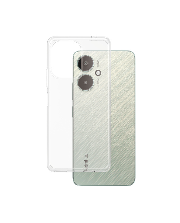 PanzerGlass SAFE. By  TPU Case Transparent for Xiaomi Redmi 13C coque de protection pour téléphones portables Housse