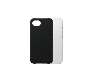 PanzerGlass CARE by  Fashionable Case Samba Black w. Qi Compatible iPhone 16e coque de protection pour téléphones portables Hous