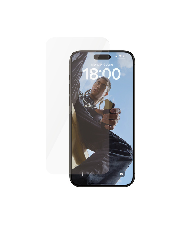 PanzerGlass SAFE. by  Screen Protector iPhone 15 Pro Max | Ultra-Wide Fit Protection d'écran transparent Apple 1 pièce(s)