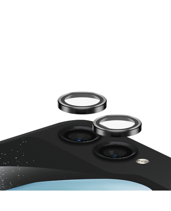 PanzerGlass  Hoops Black Camera Lens Protector Samsung Galaxy Z Flip5 5G Protection d'écran transparent 1 pièce(s)