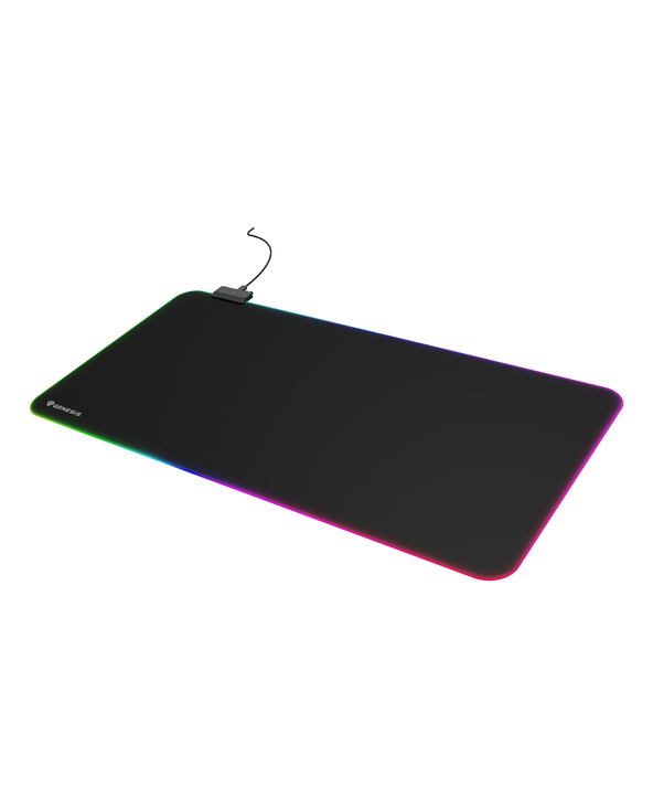 GENESIS Boron 500 XXL RGB Tapis de souris de jeu Noir