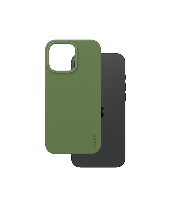 PanzerGlass CARE by  Fashionable Case Green w. MagSafe iPhone 16 Pro Max coque de protection pour téléphones portables Housse Ve