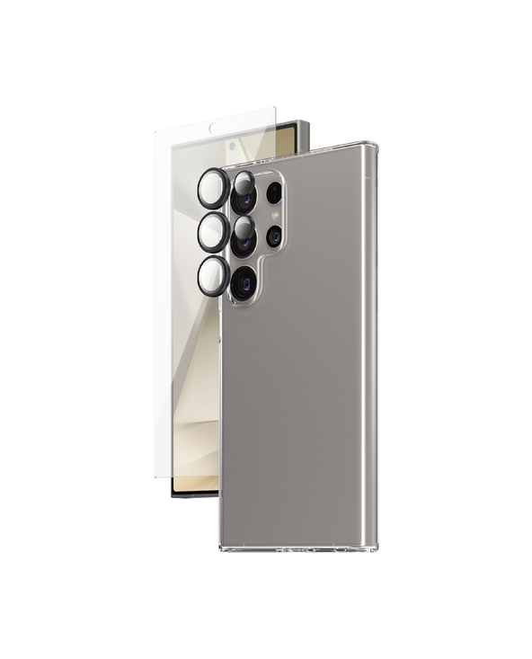 PanzerGlass SAFE. by  3-in-1 Pack Samsung Galaxy S24 Ultra Protection d'écran transparent 1 pièce(s)