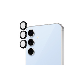 PanzerGlass  Hoops Black Camera Lens Protector Samsung Galaxy S24 FE Protection d'écran transparent 1 pièce(s)