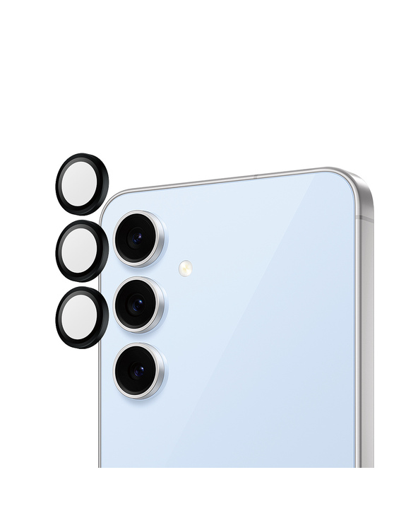 PanzerGlass  Hoops Black Camera Lens Protector Samsung Galaxy S24 FE Protection d'écran transparent 1 pièce(s)