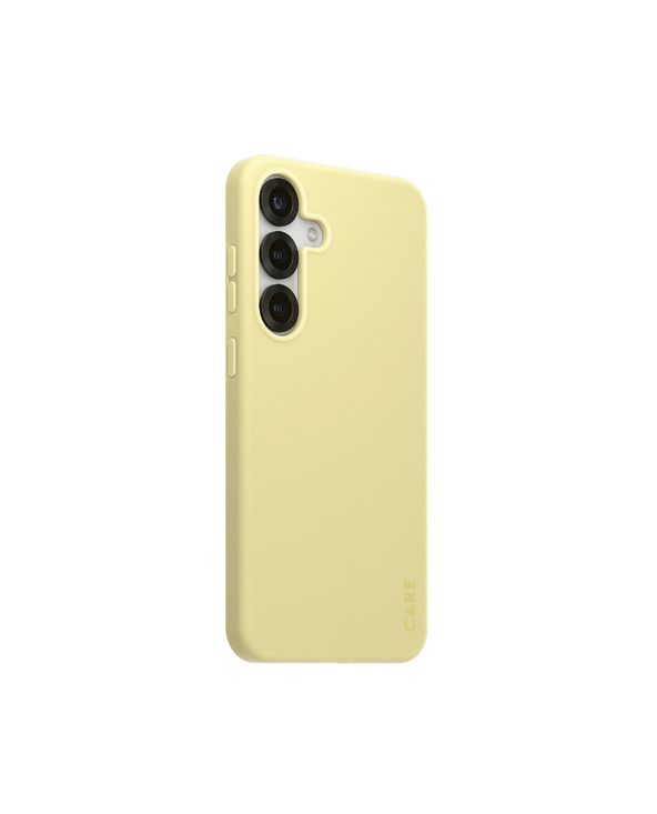 PanzerGlass CARE by  Fashionable Case Chardonnay Samsung Galaxy S25+ coque de protection pour téléphones portables Housse Jaune