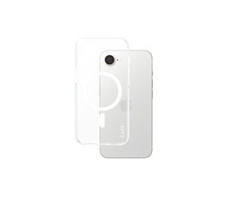 PanzerGlass CARE by  Flagship Case Transparent Urban Combat w. White Qi Compatible iPhone 16e coque de protection pour téléphone