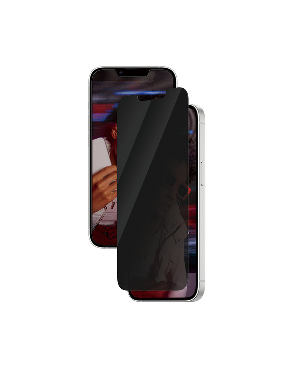 PanzerGlass SAFE. by  Privacy Screen Protector iPhone 16e | 14 | 13 | 13 Pro | Ultra-Wide Fit w. Aligner Protection d'écran tran