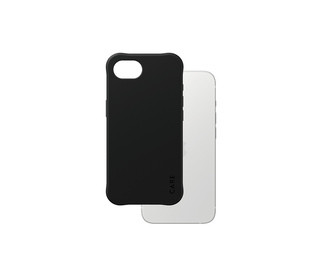 PanzerGlass CARE by  Fashionable Case Samba Black w. Qi Compatible iPhone 16e coque de protection pour téléphones portables Hous