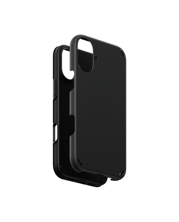 PanzerGlass CARE by  Feature Case Double Defense Black iPhone 16 Plus coque de protection pour téléphones portables Housse Noir