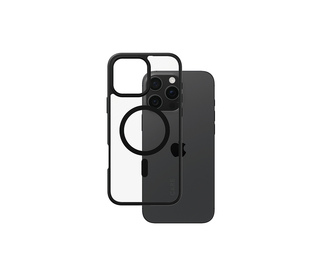 PanzerGlass CARE by  Flagship Case Transparent Urban Combat w. Black Frame & MagSafe iPhone 16 Pro Max coque de protection pour 