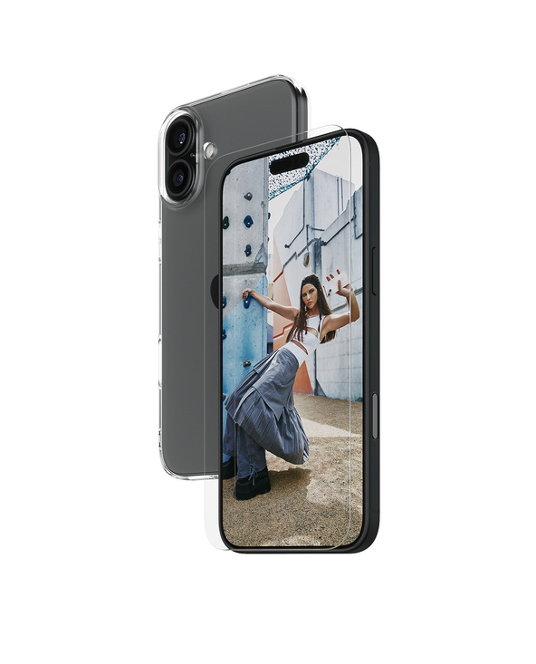 PanzerGlass SAFE. by  2-in-1 Protection Bundle iPhone 16 Plus Protection d'écran transparent Apple 1 pièce(s)