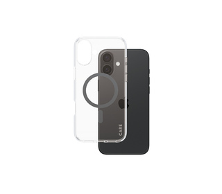 PanzerGlass CARE by  Flagship Case Transparent Urban Combat w. Black MagSafe iPhone 16 Plus coque de protection pour téléphones 