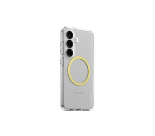 PanzerGlass CARE by  Flagship Case Transparent Urban Combat w. Chardonnay Qi Compatible Samsung Galaxy S25 coque de protection p