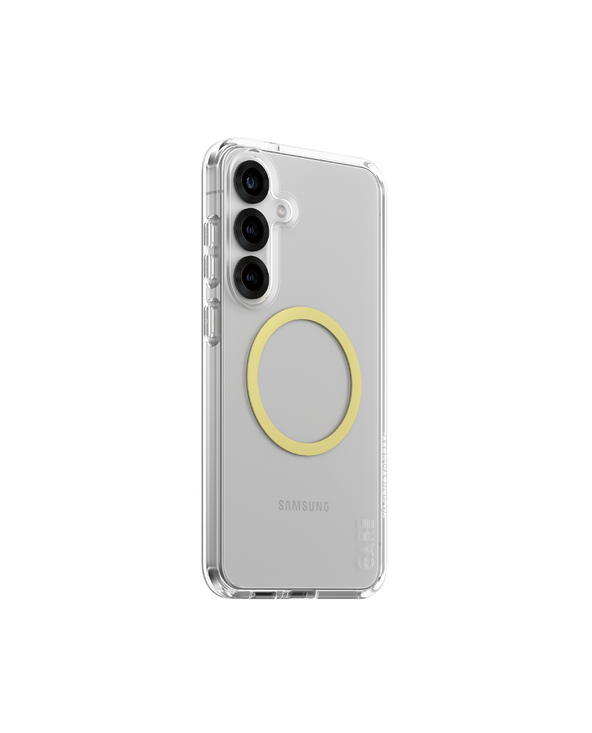 PanzerGlass CARE by  Flagship Case Transparent Urban Combat w. Chardonnay Qi Compatible Samsung Galaxy S25+ coque de protection 