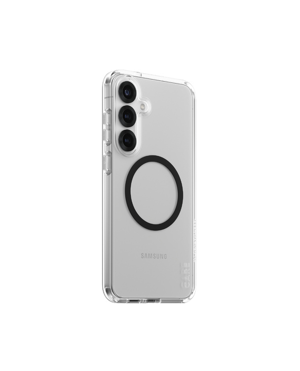 PanzerGlass CARE by  Flagship Case Transparent Urban Combat w. Black Qi Compatible Samsung Galaxy S25+ coque de protection pour 