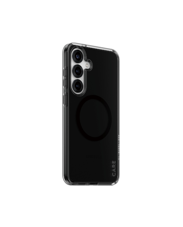 PanzerGlass CARE by  Flagship Case Urban Combat Smokey w. Black Qi Compatible Samsung Galaxy S25+ coque de protection pour télép