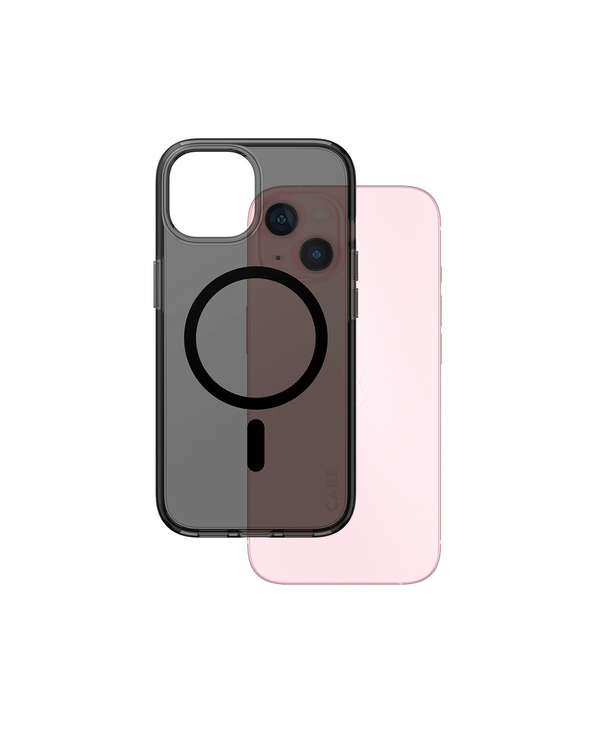 PanzerGlass CARE by  Flagship Case Urban Combat Smokey w. Black MagSafe iPhone 15 coque de protection pour téléphones portables 