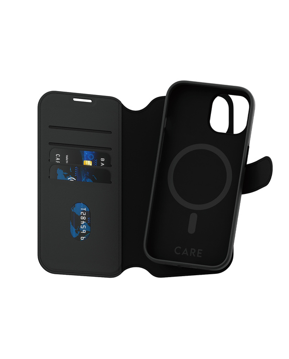 PanzerGlass CARE by  Feature Case Tango Two-in-One Wallet w. MagSafe iPhone 15 coque de protection pour téléphones portables Hou
