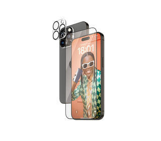 PanzerGlass  2-in-1 Pack iPhone 15 Pro Max | Ultra-Wide Fit w. EasyAligner Protection d'écran transparent Apple 1 pièce(s)