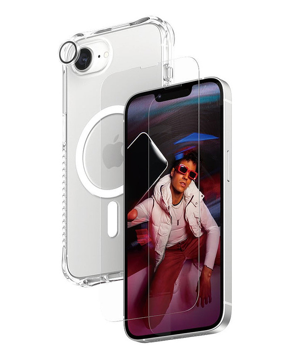PanzerGlass CRNCHFUG29845 écran et protection arrière de téléphones portables Protecteur de dos/écran Apple 1 pièce(s)