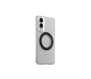 PanzerGlass CARE by  Feature Case Transparent w. Black Kickstand & Qi Compatible Samsung S25 Edge coque de protection pour télép
