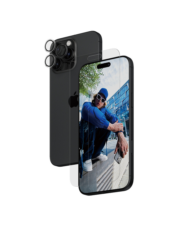 PanzerGlass  2-in-1 Bundle iPhone 16 Pro Max Protection d'écran transparent Apple 1 pièce(s)