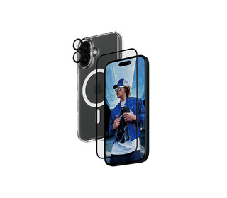 PanzerGlass  3-in-1 Protection Bundle iPhone 16 Protection d'écran transparent Apple 1 pièce(s)